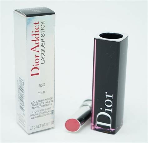 dior addict lacquer stick 550 tease|Christian Dior Dior Addict Lacquer Stick, 550 Tease 3.2g/0.11oz .